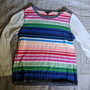 Tommy Hilfiger striped cotton sweater VGUC